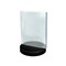 Azar Displays 5.5"W x 8.5"H Vertical Frame on a Weighted Black Round Base, PK10 108705 - alternate 1